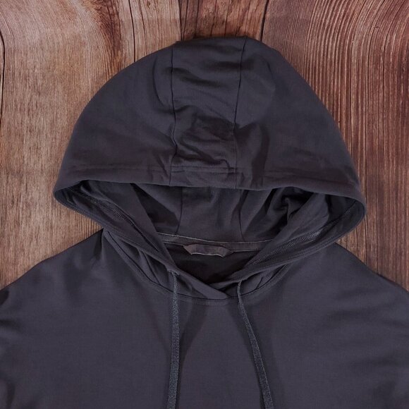 Lululemon Womens Size 4 Twisted & Tucked Pullover Dark Shadow Hooded W3AVHS - Picture 6 of 13